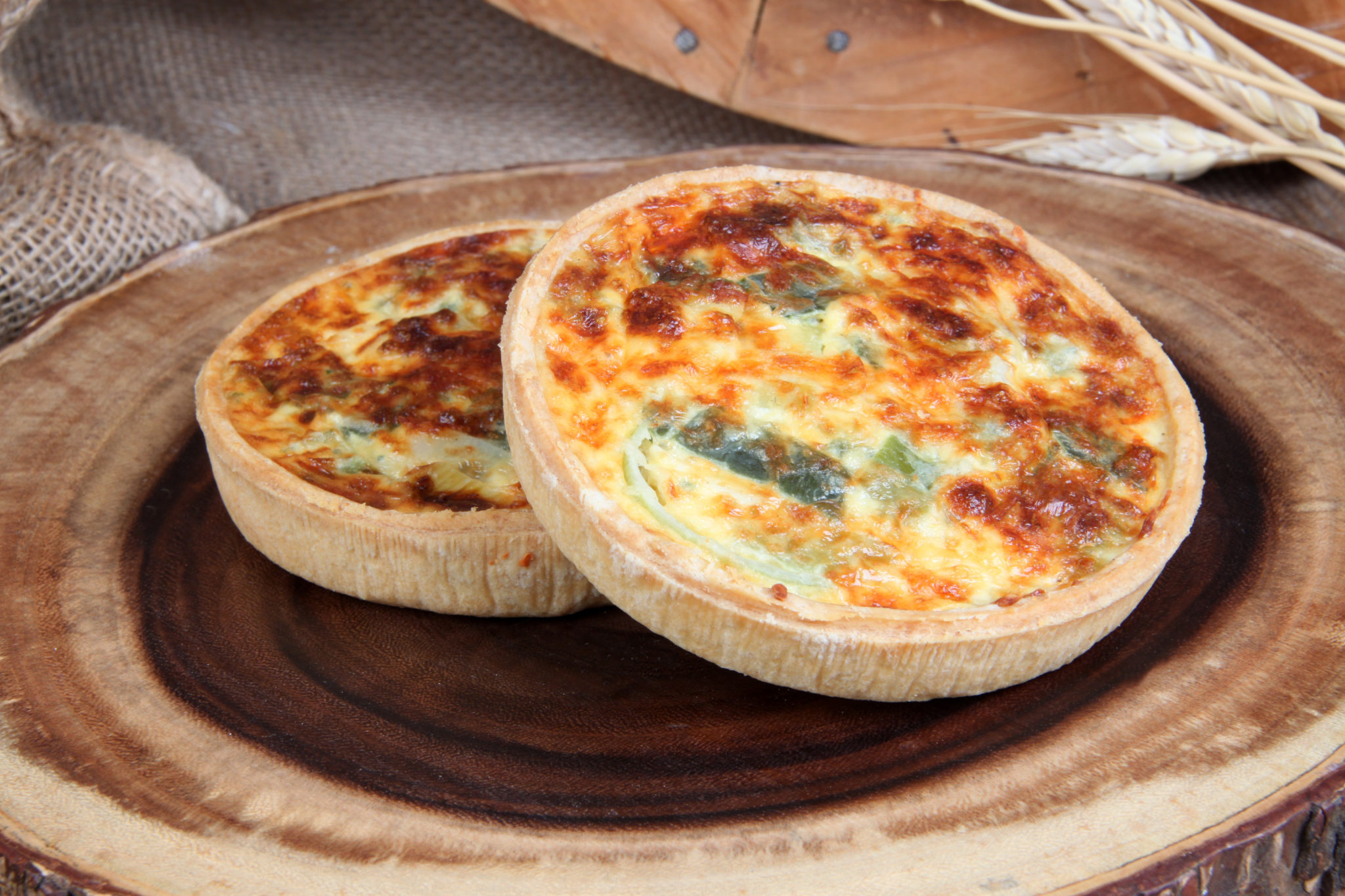 QUICHE AUX POIREAUX , Boulangerie Galzin